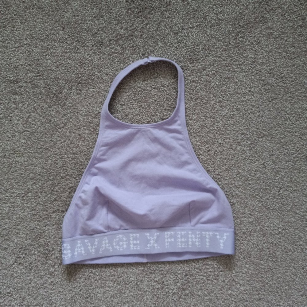Savage X Fenty Forever Savage High Neck Halter Bralette